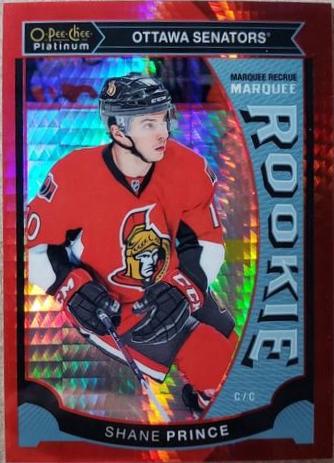 Shane Prince #M9 2015-16 O-Pee-Chee Platinum Hockey Marquee Rookies