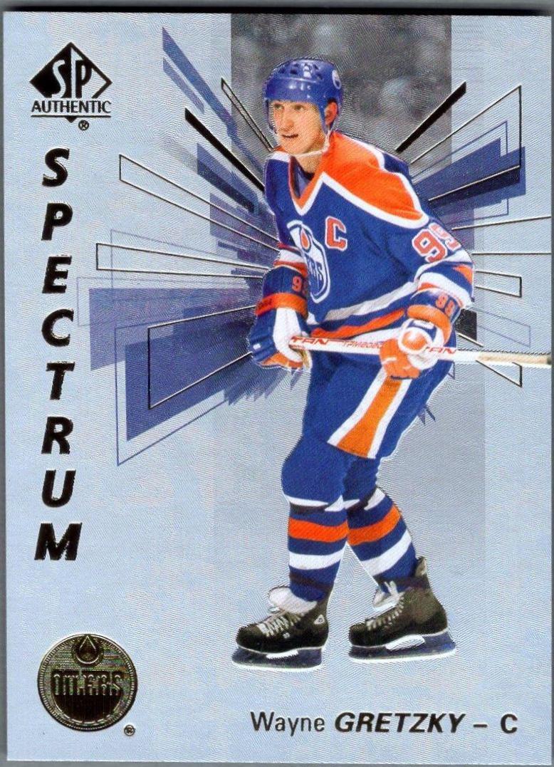 Wayne Gretzky #S-40 Hockey Cards 2016 SP Authentic Spectrum FX