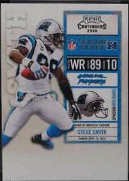 Steve Smith #15 Football Cards 2010 Playoff Contenders