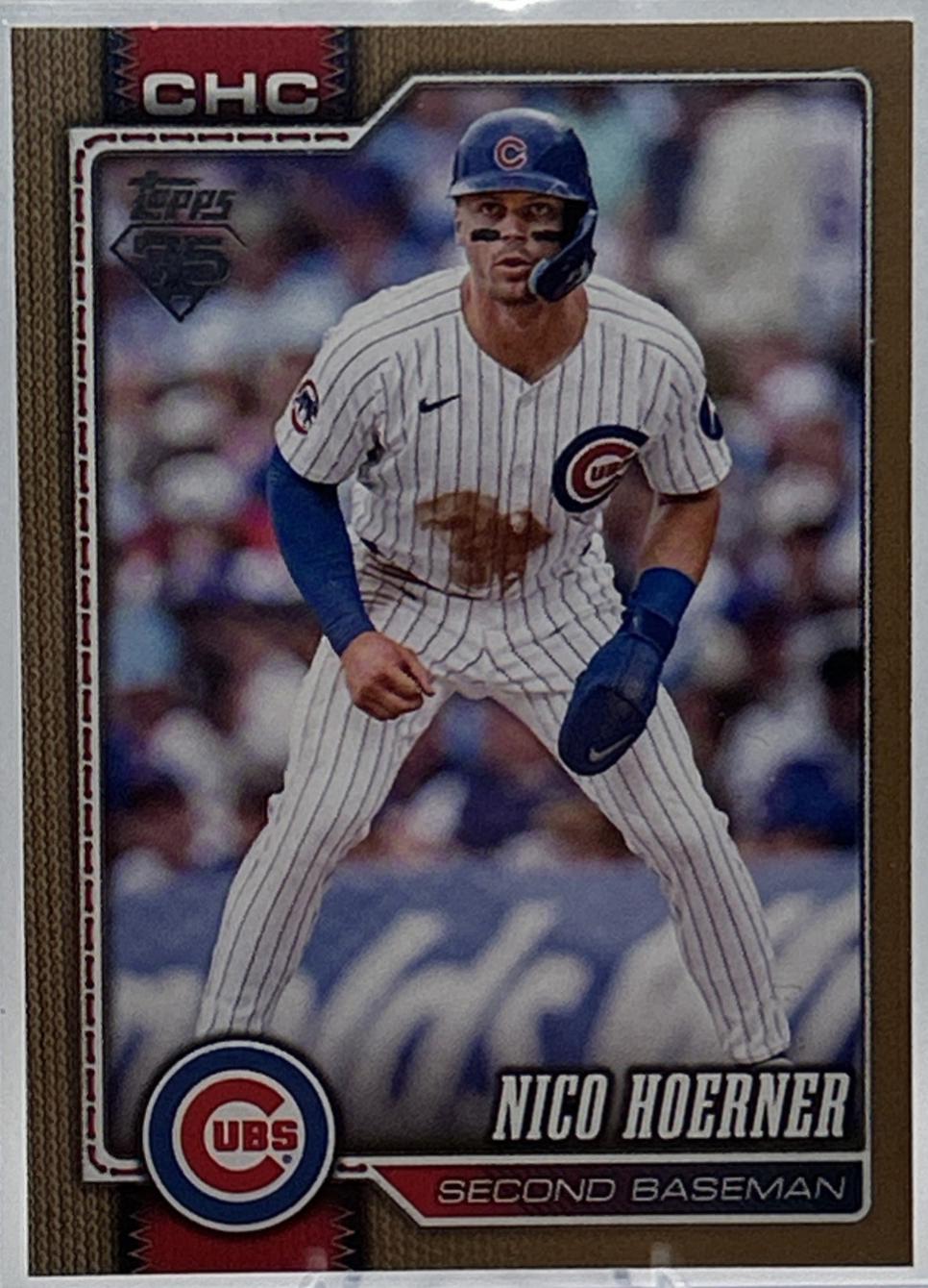 2026 Topps Nico Hoerner [Gold] #5 card
