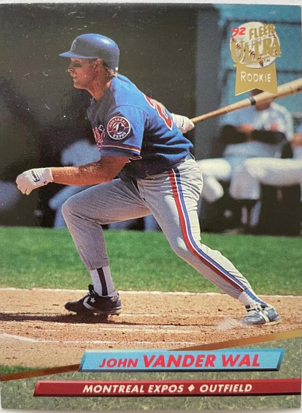John Vander Wal #523 Baseball Cards 1992 Ultra