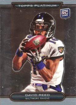 David Reed #95 2010 Topps Platinum Football