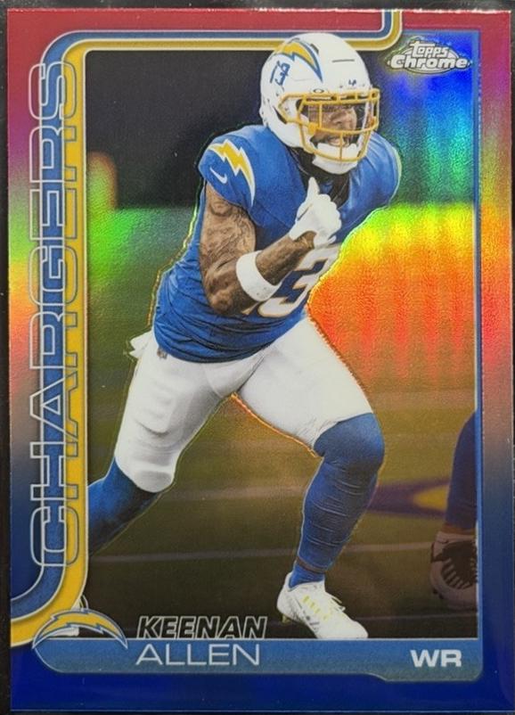 Keenan Allen [Red White Blue Refractor] #155