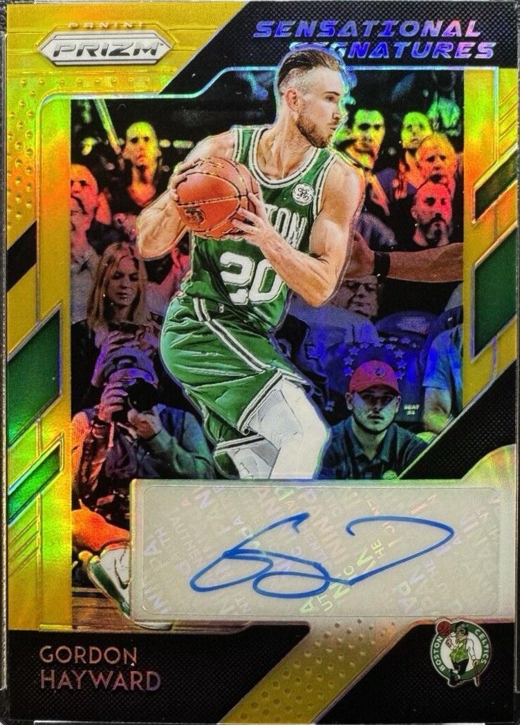 Gordon Hayward [Gold Prizm] #SS-GHW