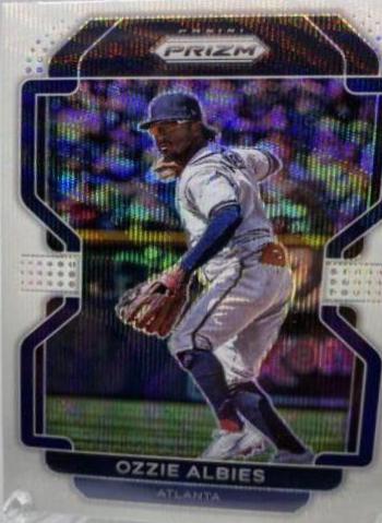 Ozzie Albies [White Wave Prizm] #19