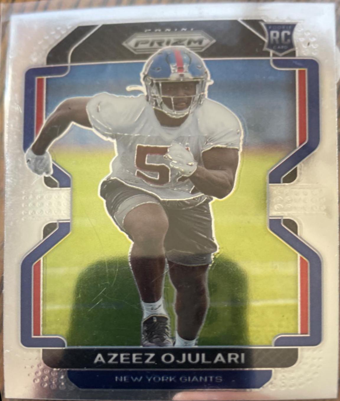 Azeez Ojulari #386 Prices [Rookie] | 2021 Panini Prizm | Football Cards