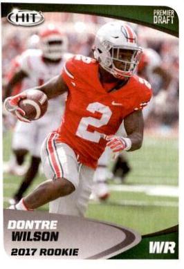 Dontre Wilson #31 2017 Sage Hit Premier Draft Football
