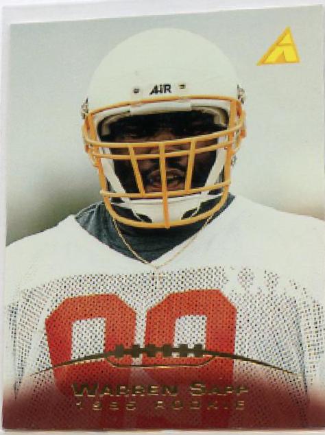 Warren Sapp #222 Football Cards 1995 Pinnacle
