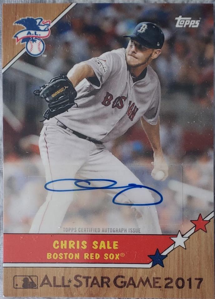 Chris Sale #17 Baseball Cards 2017 Topps on Demand All Star Game Homage to '87