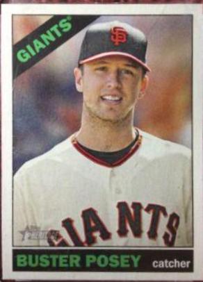 Buster Posey [Portrait Color Swap] #1