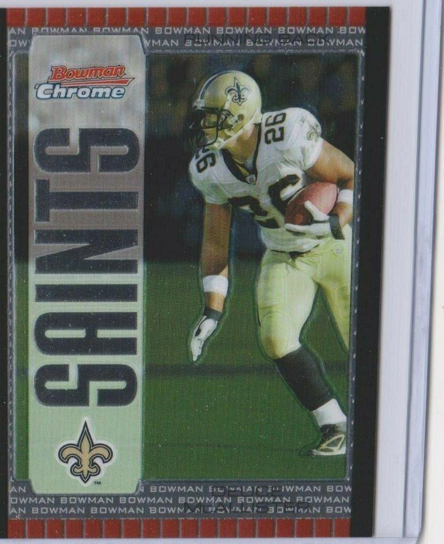 Deuce McAllister #33 2005 Bowman Chrome Football
