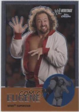 Eugene #18 Wrestling Cards 2007 Topps Heritage II Chrome WWE