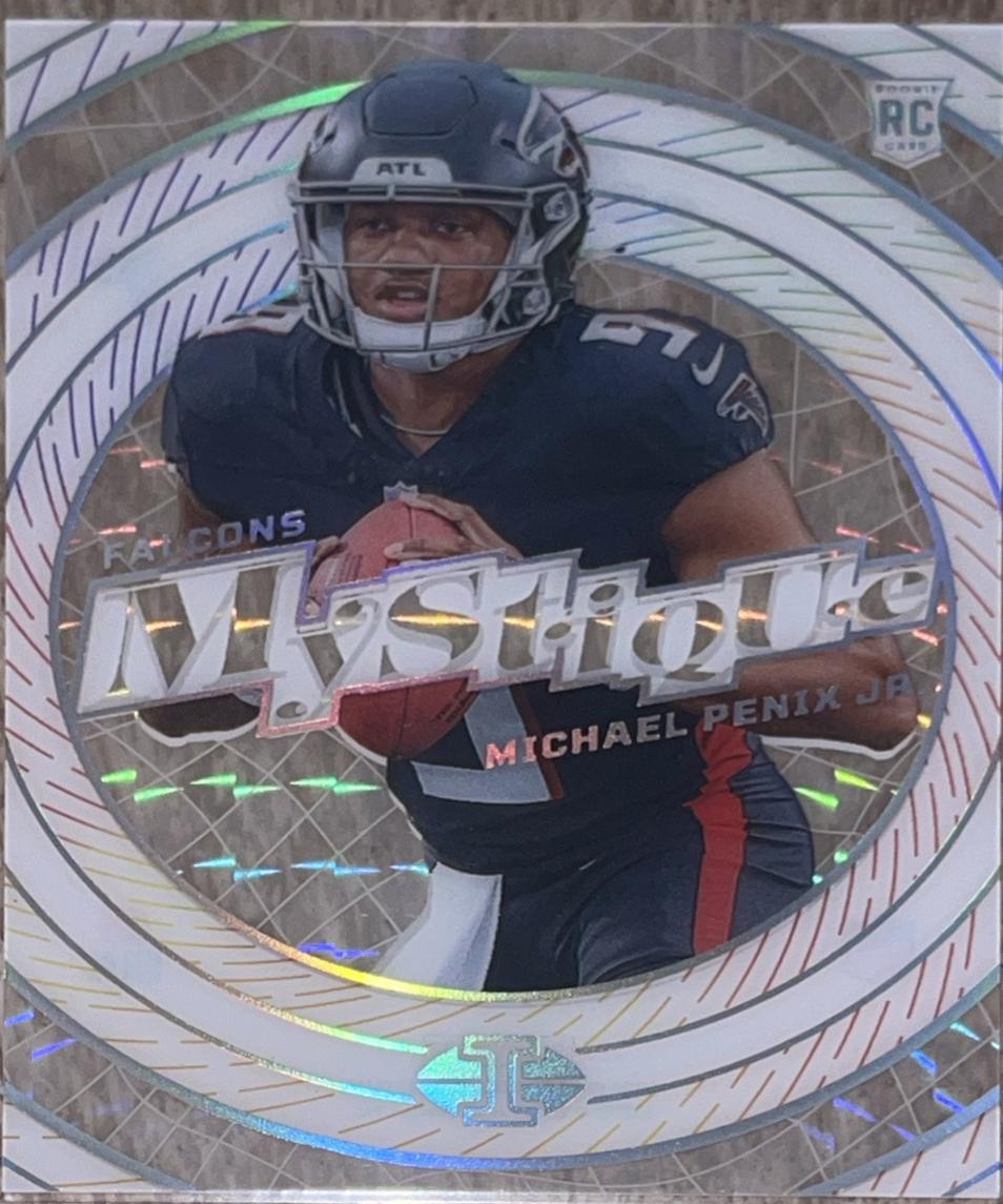 Michael Penix Jr. #9 Football Cards 2024 Panini Illusions Mystique