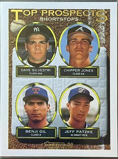 Dave Silvestri, Chipper Jones, Benji Gil, Jeff Patzke Top Prospects