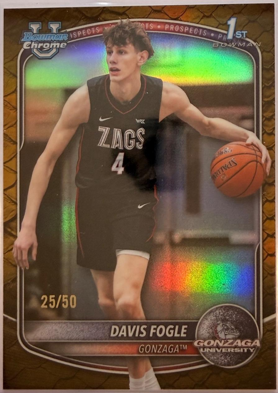 Davis Fogle [Reptilian Gold Refractor] #BCP-47