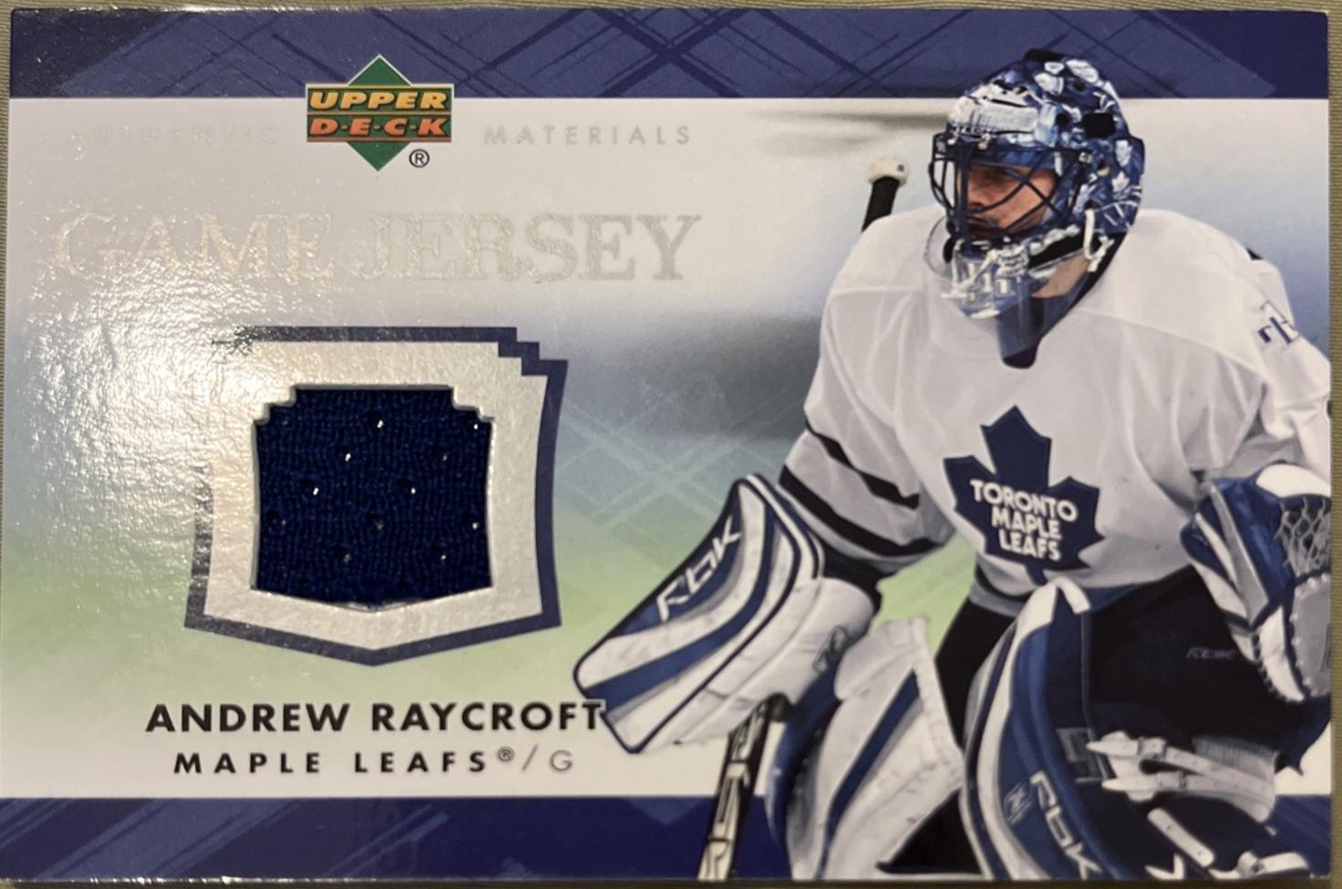 Andrew Raycroft #J-AR