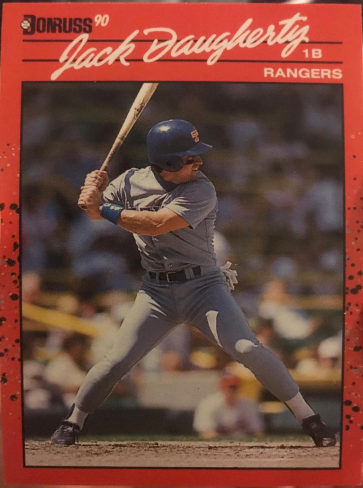 Jack Daugherty #461 Baseball Cards 1990 Donruss