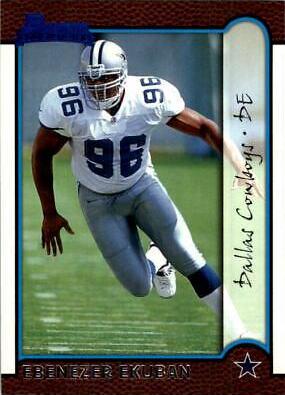 Ebenezer Ekuban #178 Football Cards 1999 Bowman