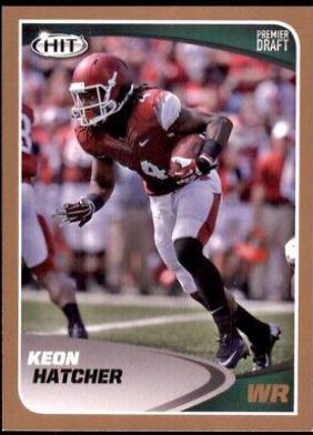 Keon Hatcher #2 Football Cards 2017 Sage Hit Premier Draft