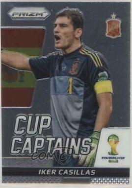 Iker Casillas #14 Soccer Cards 2014 Panini Prizm World Cup Captains