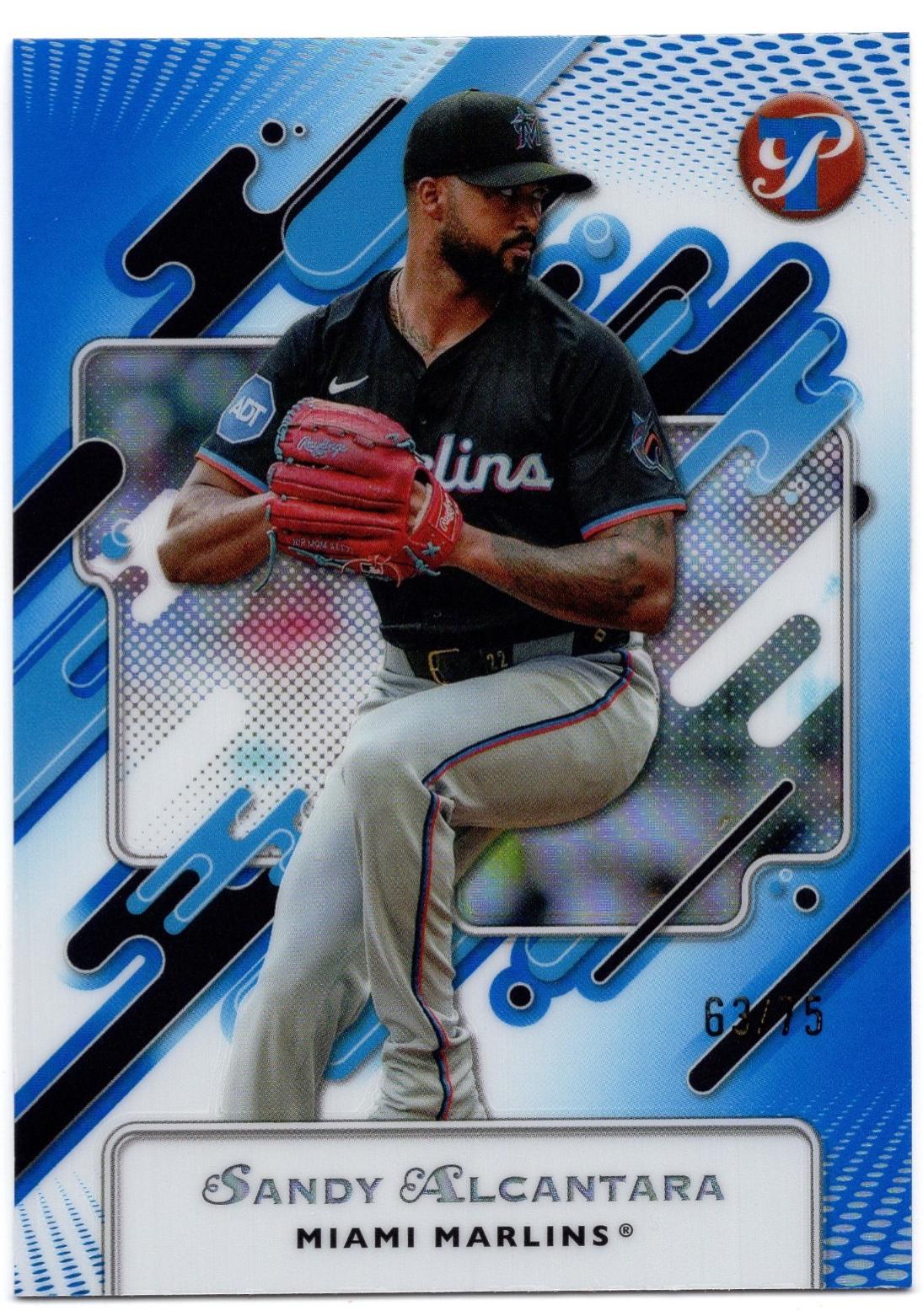 Sandy Alcantara [Blue Refractor] #183