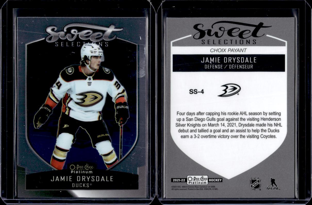 Jamie Drysdale #SS-4 Hockey Cards 2021 O-Pee-Chee Sweet Selections
