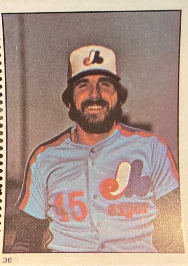 Steve Rogers #36 Baseball Cards 1982 Fleer Stamps