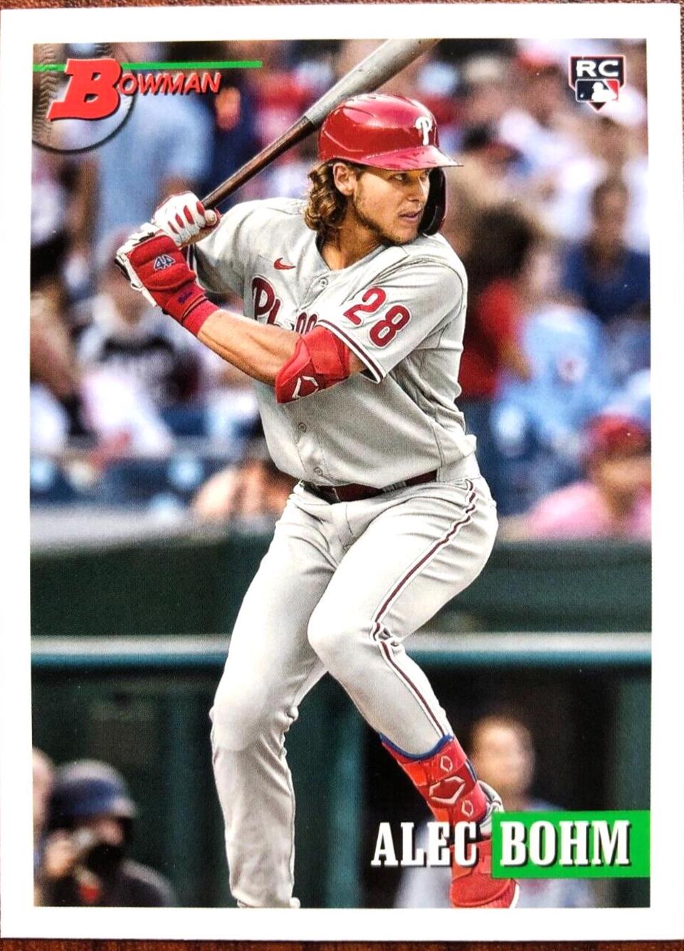Alec Bohm #19 Baseball Cards 2021 Bowman Heritage