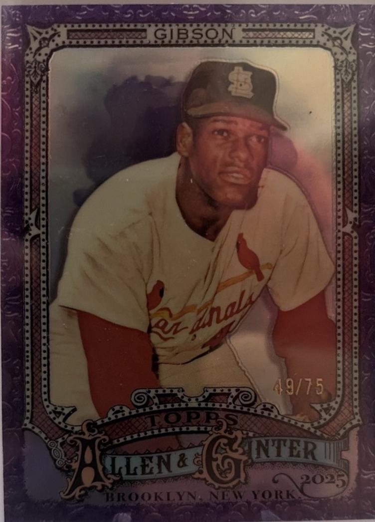 Bob Gibson [Purple Foil] #61