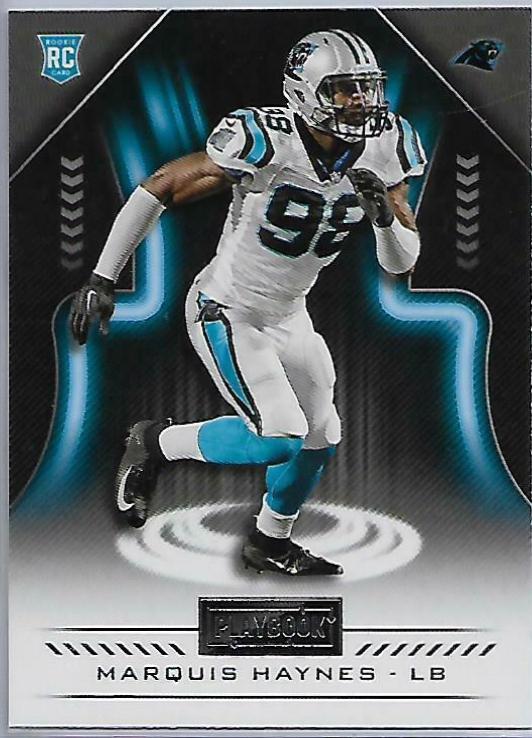 Marquis Haynes #194 Football Cards 2018 Panini Playbook