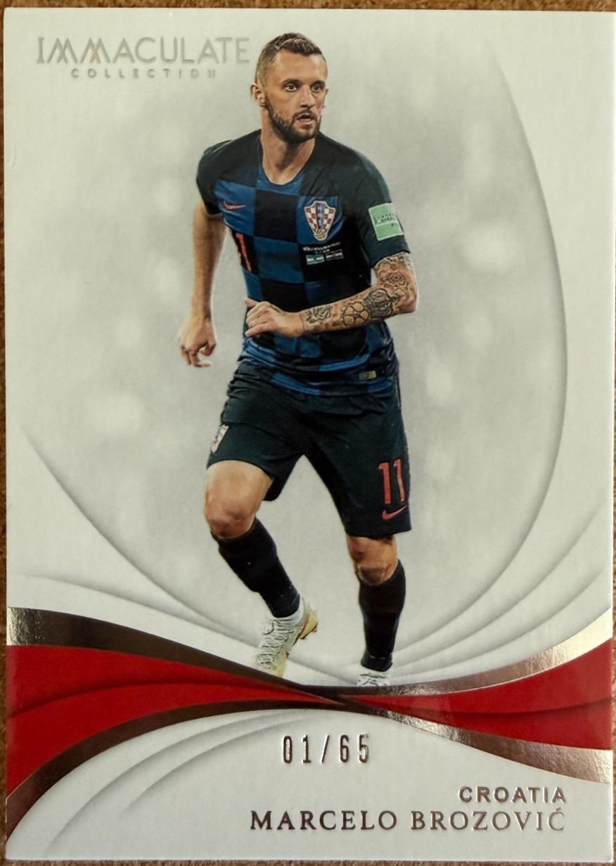 Marcelo Brozovic #90 2018 Panini Immaculate Soccer