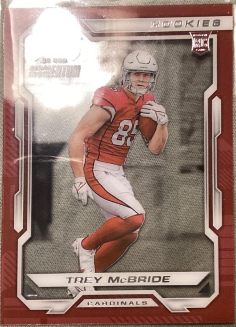 Trey McBride #PMR-34 Football Cards 2022 Panini Chronicles Playoff Momentum Rookies