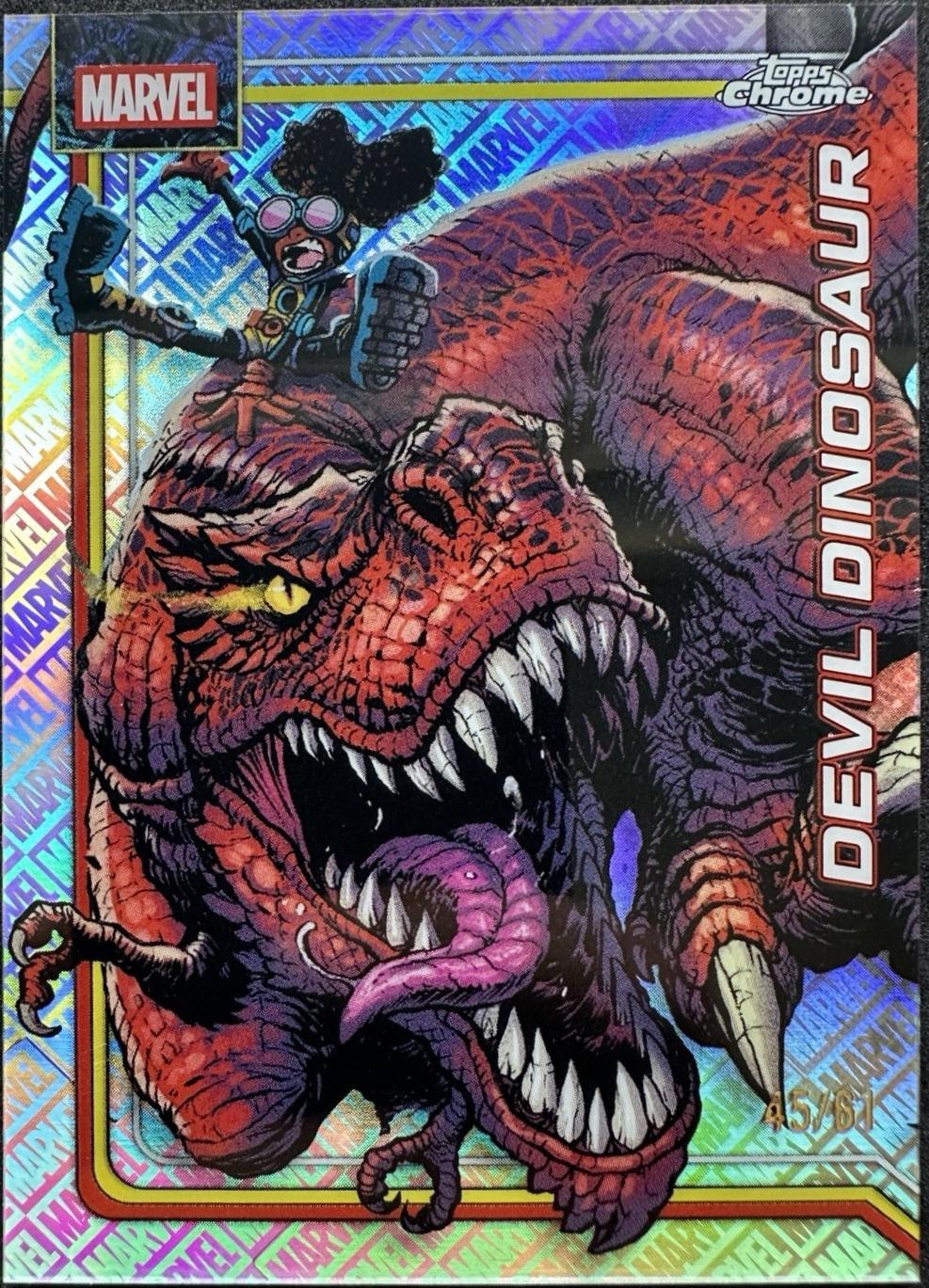 Devil Dinosaur [Marvel Logofractor] #110 Prices | Marvel 2026