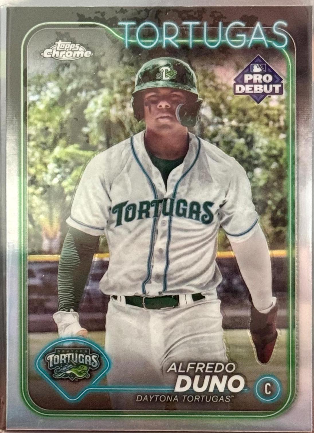 Alfredo Duno #PDC-102 Baseball Cards 2024 Topps Pro Debut Chrome