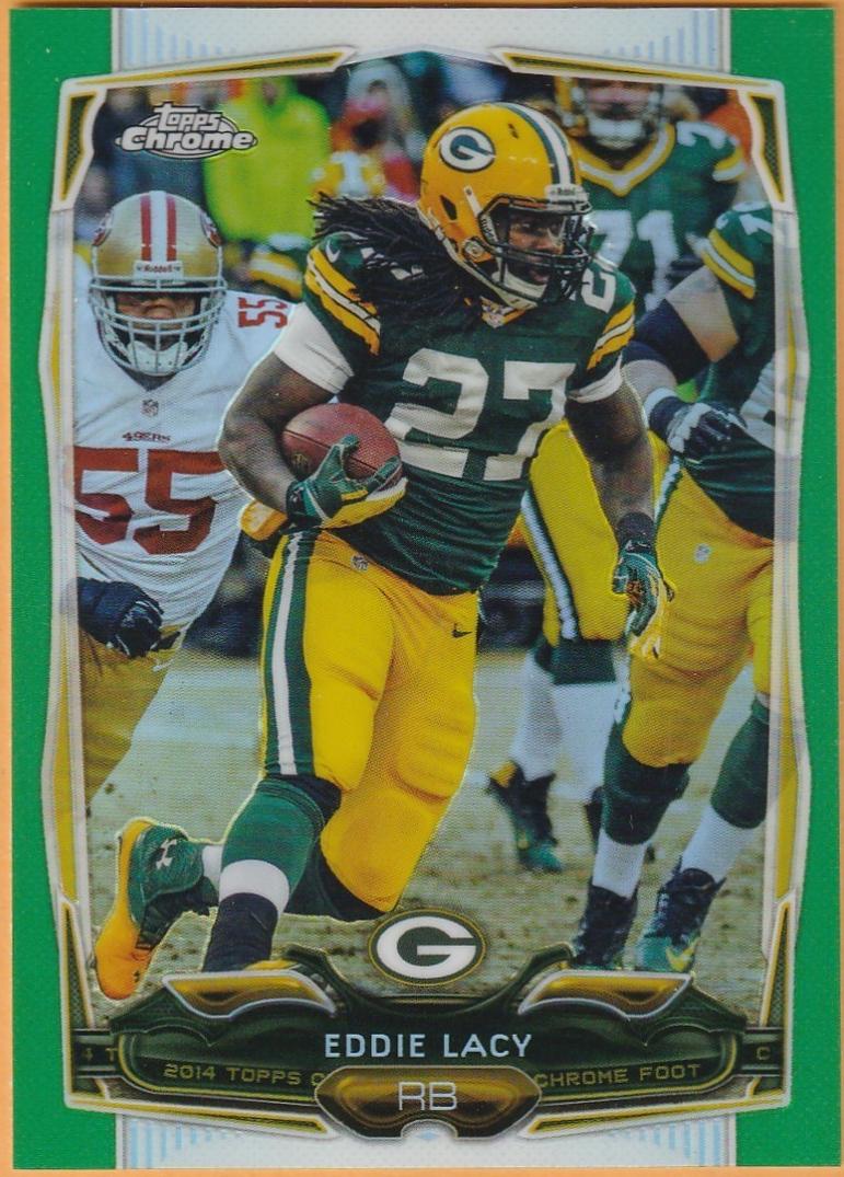 Eddie Lacy [Running Green Refractor] #106
