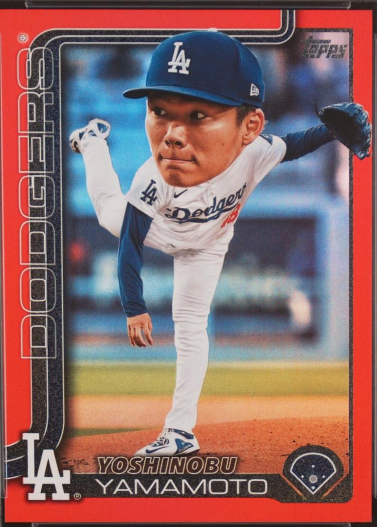 Yoshinobu Yamamoto [Red Big Head Variation] #231 Prices | 2025