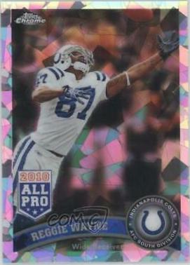 Reggie Wayne #114 2011 Topps Chrome Football