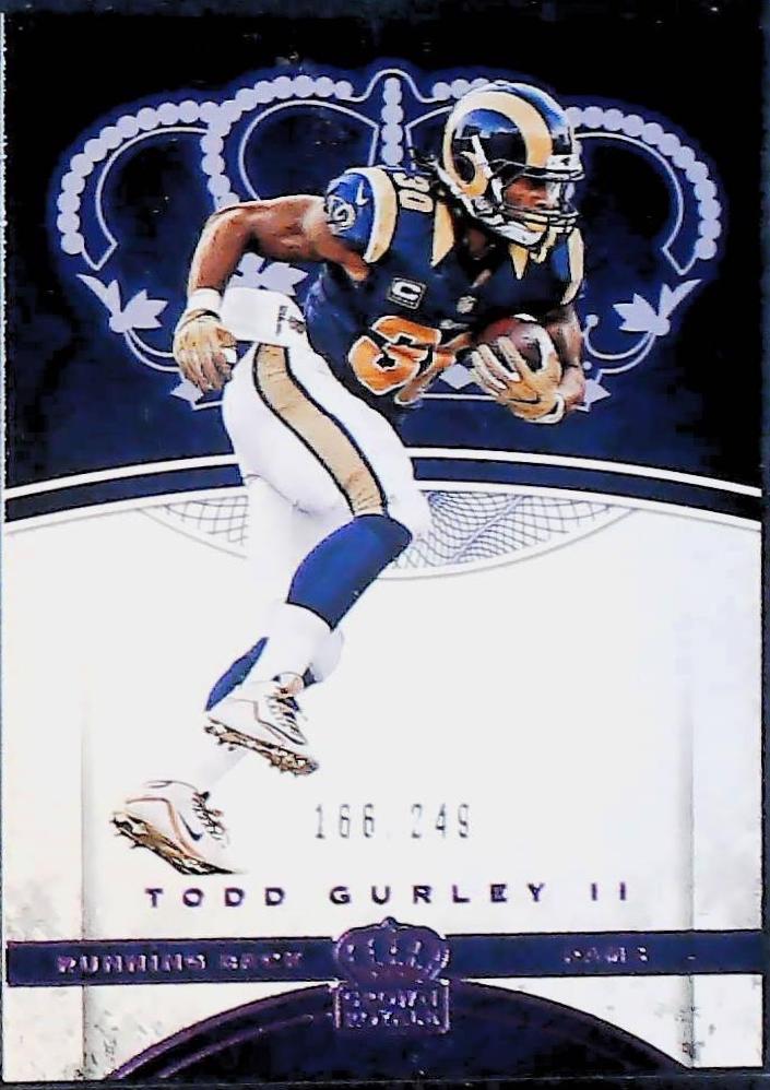 Todd Gurley #76 2017 Panini Crown Royale Football