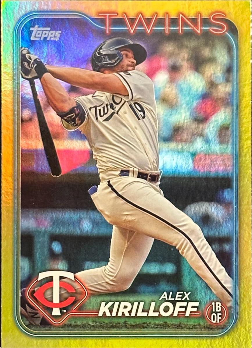 Alex Kirilloff [Gold Foil] (2024 Topps)