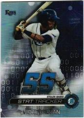 Vidal Brujan #VB Baseball Cards 2019 Bowman Chrome Stat Tracker Prices