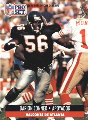 Darion Conner #2 Football Cards 1991 Pro Set Spanish