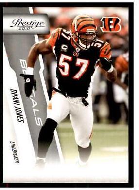 Dhani Jones #44 Football Cards 2010 Panini Prestige