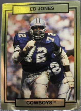 Ed Too Tall Jones #55 Football Cards 1990 Action Packed