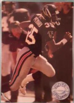 Mike Pritchard #305 Football Cards 1991 Pro Set Platinum