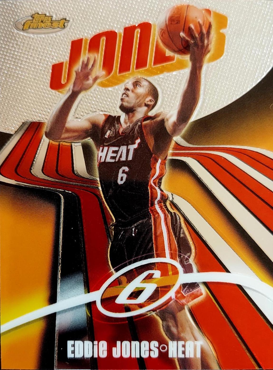 Eddie Jones #72 Basketball Cards 2003 Finest
