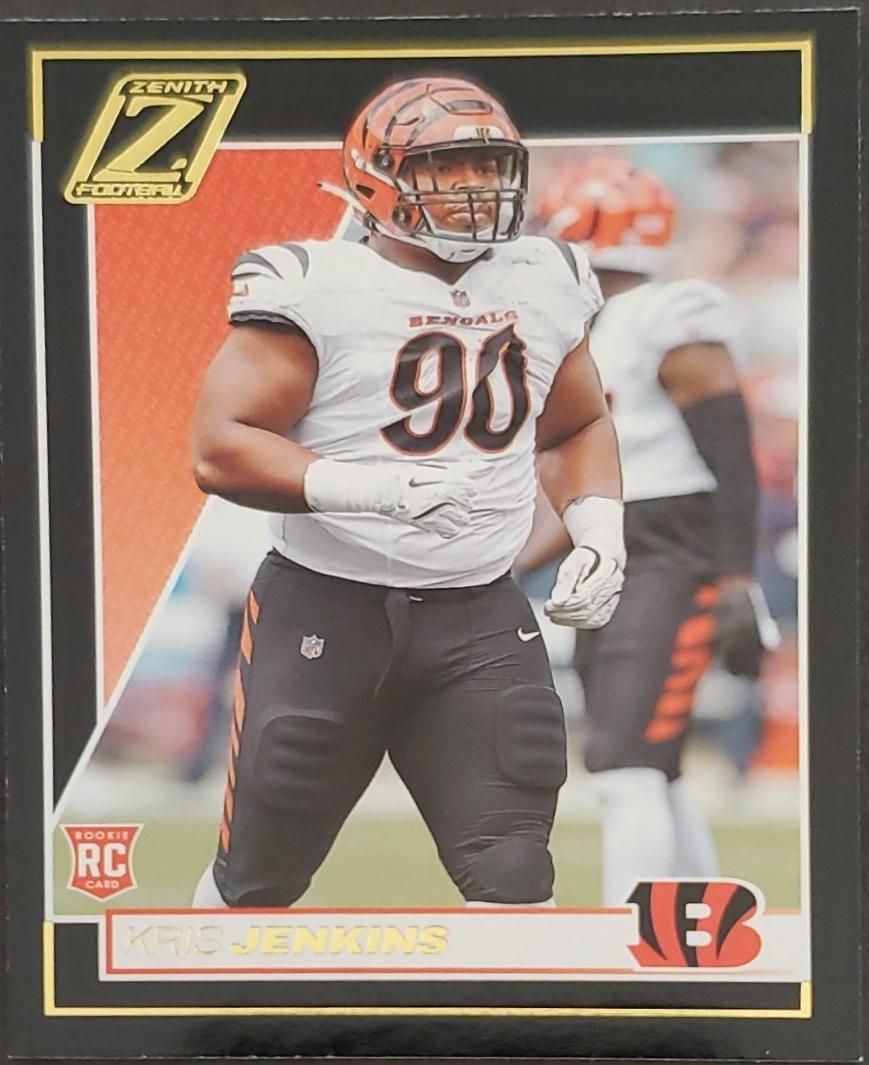 Kris Jenkins #165 Football Cards 2024 Panini Zenith
