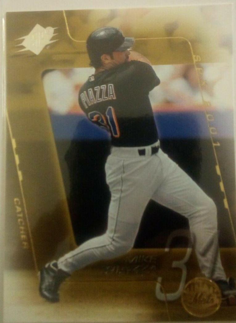 Mike Piazza #72 Baseball Cards 2001 Spx