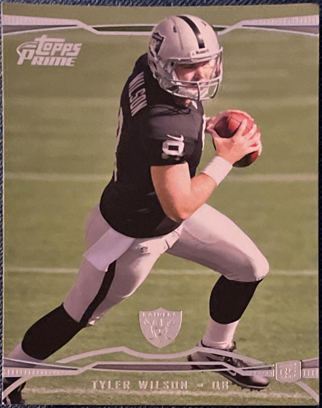 tyler wilson #142 Football Cards 2013 Topps Prime