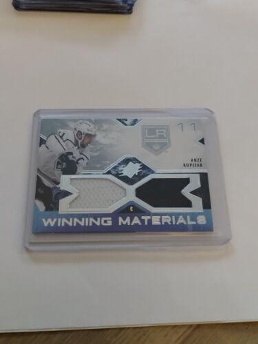 Anze Kopitar #WM-AK Hockey Cards 2021 SPx Winning Materials