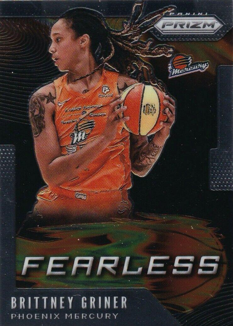 Brittney Griner #7 Basketball Cards 2020 Panini Prizm WNBA Fearless